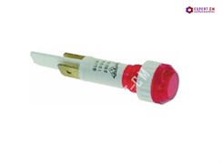 Индикатор (красный) d10мм 230В 6,3 мм 5113161