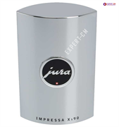 Крышка диспенсера серебряная для Jura XS90 65745 0290183