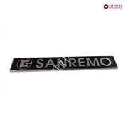 Табличка SANREMO 101X16,5 на клейкой основе (металл) 5115049