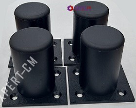 Опорные ножки (черные) комплект Dr. Coffee CoffeeCenter F2 8W60021R1