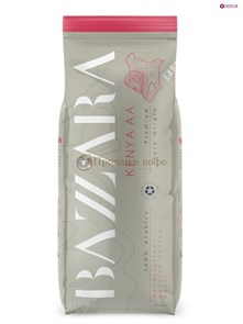Кофе в зернах Bazzara Kenya AA (Бадзара Кения) плантационный, 1 кг, пакет с клапаном 000058