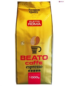 Кофе в зернах Beato Eletto (E) ROMA (Беато Элетто Е РОМА) 1 кг, пакет с клапаном 003492