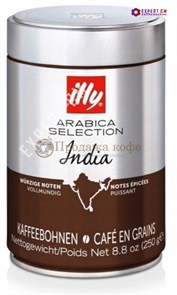 Кофе в зернах Illy India (Илли Индия) 250 г 003628
