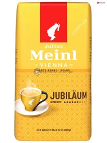 Кофе в зернах Julius Meinl Jubilaum (Юлиус Майнл Юбилейный) 1 кг, пакет с клапаном 003322