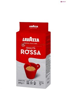 Кофе молотый Lavazza Rossa (Лавацца Росса) 250 г, вакуумная упаковка 003805
