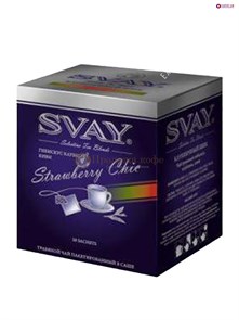 Чай Svay Strawberry Chic (Клубничный шик)  (20 саше по 2гр.) 000972