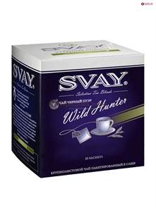 Чай Svay Wild Hunter (Дикий охотник) Черный пуэр (20саше по 2гр.) 001696