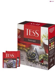 Чай черный Tess Thyme, 100 пакетиков в упаковке 002749