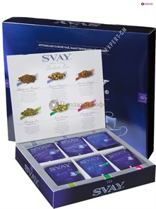 Чай ассорти Svay Sachet Bar preview, упаковка 60 саше по 2 г 000970