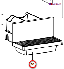 Сливной поддон в сборе Dr.Coffee F100 F200 7NN0762
