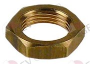Гайка (латунь) 3/8" h6мм 5115003