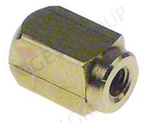 Заглушка (квадрат) 6х6 М3 L10мм 54372