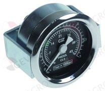 Манометр d41мм 0-3бар со шкалой PSI 0,8-1,1/8" 56128