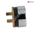 Манометр ELEKTRA d60мм 2х шкала 0-3бар 0-15бар 1/8" хром 5110097 - фото 33091
