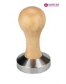 Темпер сталь ручка светлое дерево (Coffee Tamper) 53мм 5017169 - фото 33373
