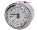 Манометр SAN MARCO d70/63мм 2х шкала 0-2,5бар/0-16бар 5110157 - фото 33625