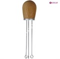 Иглы для трамбовки кофе, ручка из темного дерева Rose*** 5117422 - фото 33754