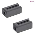Комплект щеток (2 штуки) двигателя кофемолки SAECO 0701.R34 6104011 - фото 34212