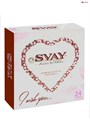 Чай ассорти SVAY I Wish You, упаковка 24 пирамидки (12 шт. по 2,5 г и 12 шт. по 2 г) 003642 - фото 34506