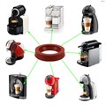 Манжета бункера воды Krups Dolce Gusto, DeLonghi Nespresso MS-0907124 ES0077079 10206019 - фото 36435