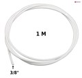 Трубка белая 3/8" 6.5х9,5мм для подключения кофемашины к фильтру воды - 1 м 5112190 - фото 36943