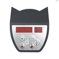 Плата в корпусе с кнопками управления и дисплеем для кофемолки Expert-CM T-2 5141334 - фото 37375