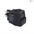 Выключатель RANCILIO MARZOCCO (черный) 30х22мм 250В 12А 5113204 - фото 37802