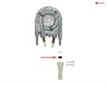 Уплотнитель переходника термоблока 422224708381 Philips EP LM 10106088