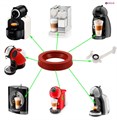 Манжета бункера воды Krups Dolce Gusto, DeLonghi Nespresso MS-0907124 ES0077079 10206019 - фото 39370