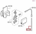 Трубка подачи молока Bosch Vero Siemens EQ 12011773 10310091