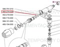 Уплотнитель крана Cimbali Faema Grimac 12x3,5x4 mm EPDM *** 5109144