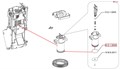 Уплотнительное кольцо ЗУ Dr Coffee F2, F10, Dr Coffee Proxima F11, F12, Dr Coffee Proxima M13, Minibar S, S1, S2, Coffeebar Plus 5109231