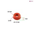 Манжета дренажного клапана Bosch Jura Nivona 10 штук *** 10306007-10