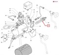 Уплотнитель ТЭНа тефлон dd44х33мм h2мм 5109469