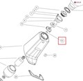 Уплотнительное кольцо крыльчатки кофемолки Expert CM T3 T5 5141368