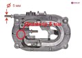 Переходник белый на термоблок Delonghi ESAM диаметр 5mm 10405071
