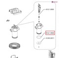 Комплект мастера, 10 шт. Уплотнительное кольцо ЗУ Dr Coffee F2, F10, Dr Coffee Proxima F11, F12, F100, F200, M13, Minibar S, S1, S2, Coffeebar, CoffeeCenter и др. 5109231-10