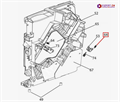 Пружина ограничителя Delonghi ECAM, ETAM 6113210181 10401083